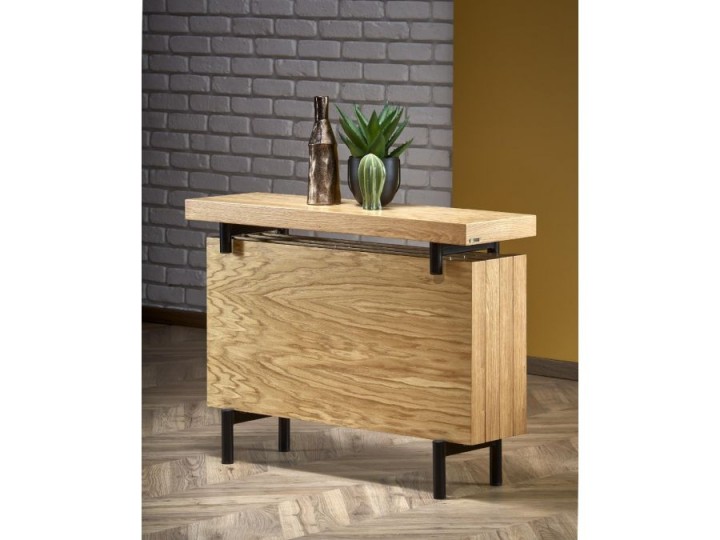 Консоль INFERNO ﻿﻿﻿106х30 Halmar дуб/черный